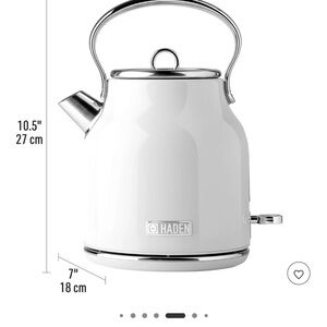 Haden White Electric Kettle